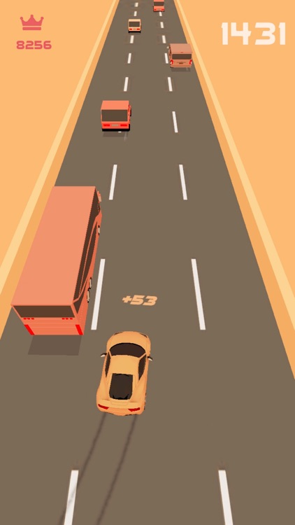 Race Car Racer - Pixel Traffic