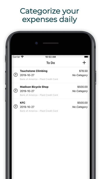 Pennywise: Expense Tracker