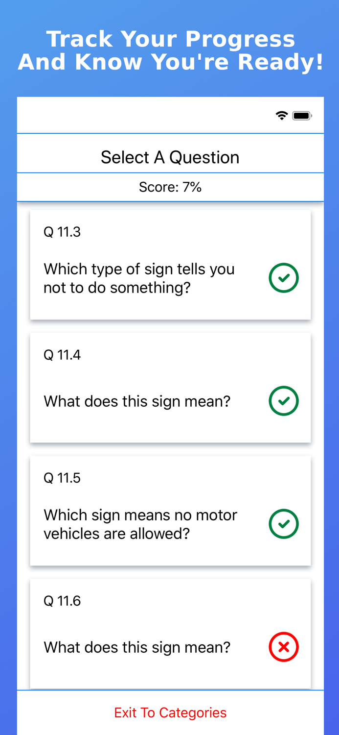 UK 2021 Driving Theory Test FV