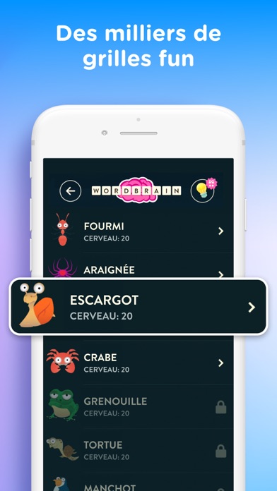 Telecharger Wordbrain Pour Iphone Ipad Sur L App Store Jeux