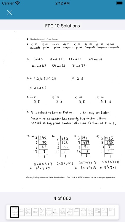 iWriteMath FPC 10 Workbook screenshot-6