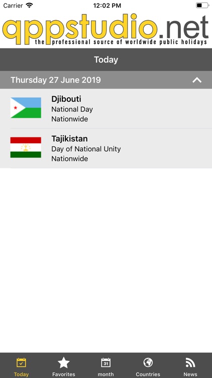 Q++ Worldwide Public Holidays screenshot-3