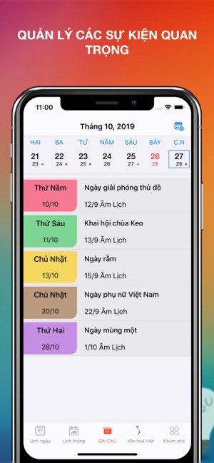 Lịch Vạn Niên 2021 - Lịch Việt(圖3)-速報App