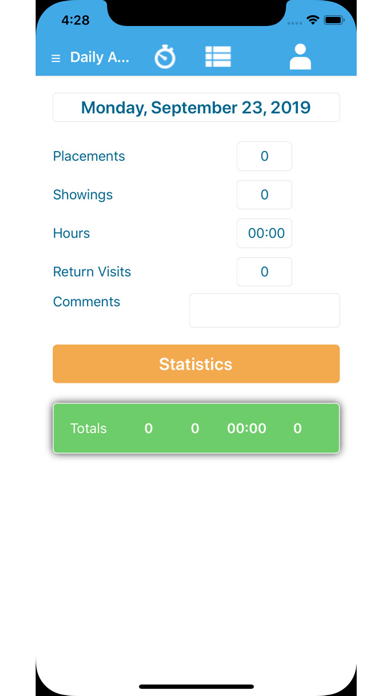 App preview