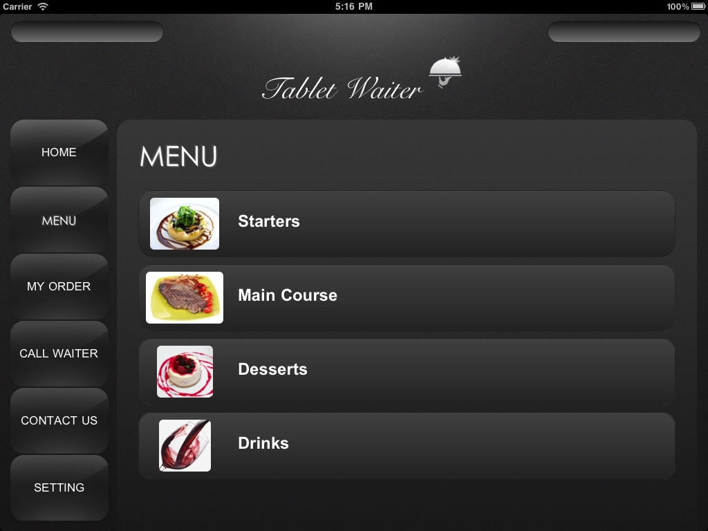 Tablet Waiter screenshot 2