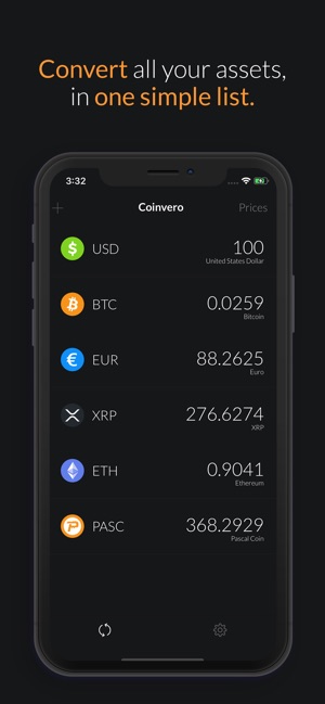 Coinvero - Crypto Converter(圖1)-速報App