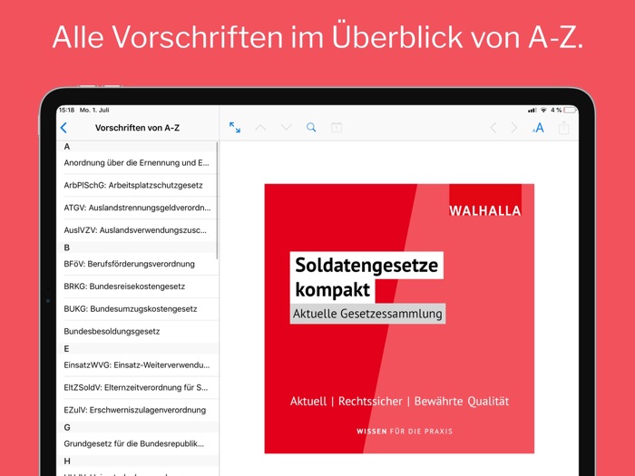 Soldatengesetze kompakt