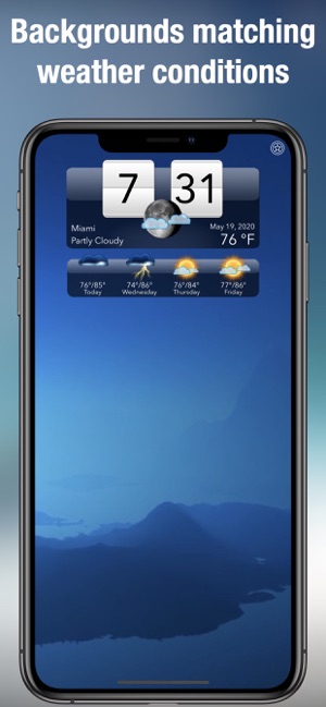Thử tải hình nền thời tiết trực tiếp và trang trí khóa màn hình của bạn thật đặc biệt với iOS
