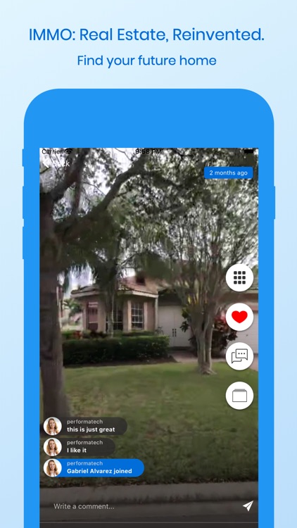 Immo: Real Estate Live Showing