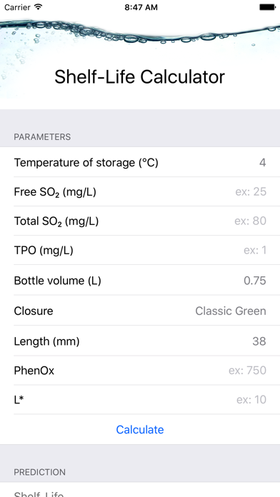 How to cancel & delete Shelf-Life Calculator from iphone & ipad 3