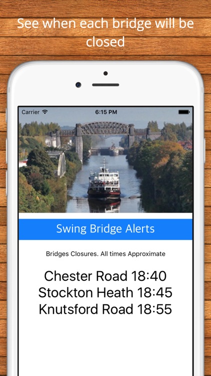 Swing Bridge Alerts by Synqer Ltd