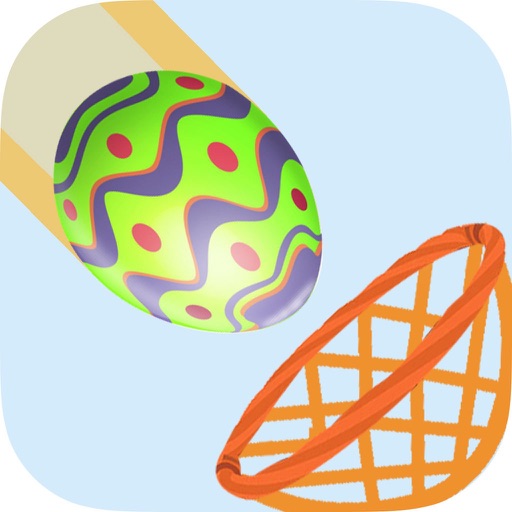 Throw Eggs into Basket iOS App