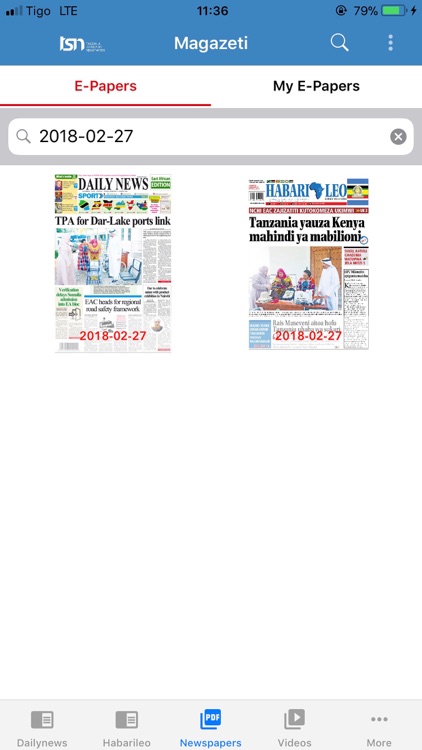 Tanzania Standard Newspapers screenshot-3