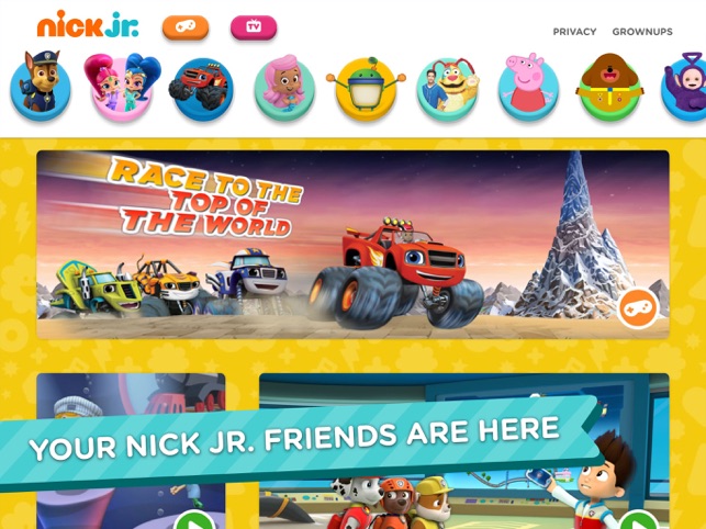 online nick jr games