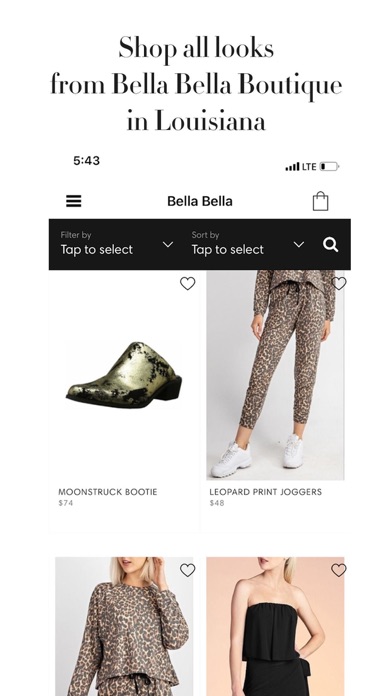 Bella Bella Boutique screenshot 2