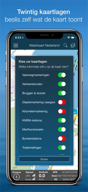 Waterkaart Nederland(圖3)-速報App