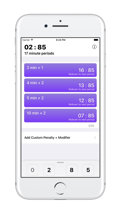 Penalty Box Calculator