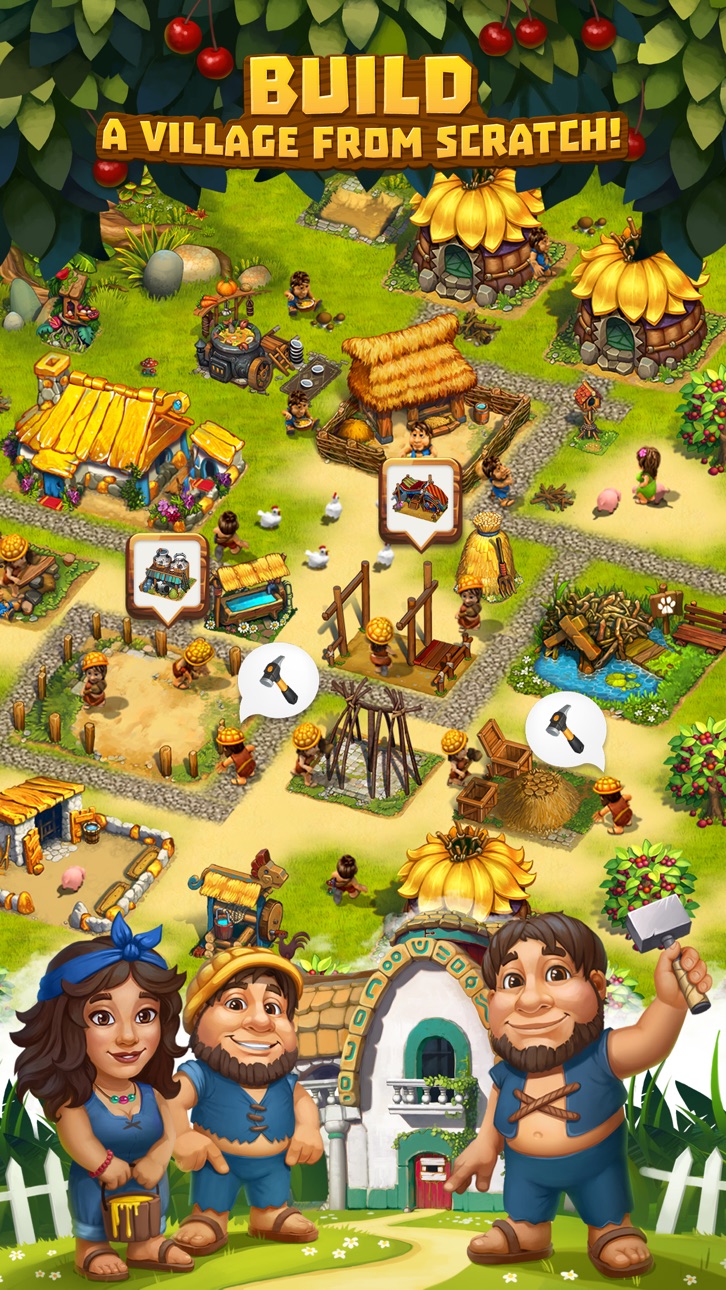 The Tribez: Build a Village - Free Hack screenshot 4 - iOS game interface