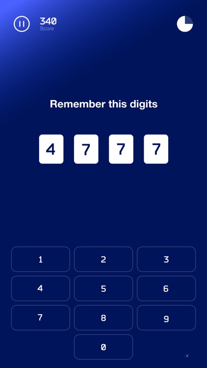 Rem Number－Memory Training App