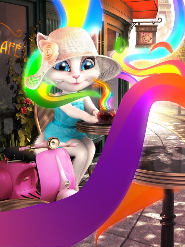 Talking Angela for iPad(圖1)-速報App