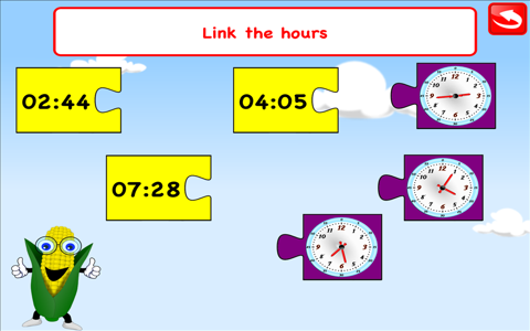 Telling Time Clock learn Lite - náhled