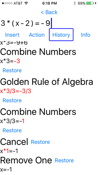 Algebra Tool screenshot 3