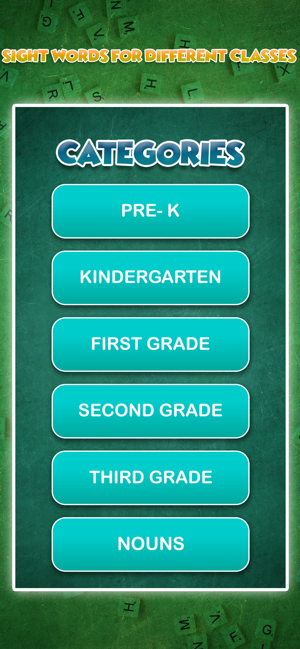 Match Sight Words-Pre-K to 3rd(圖1)-速報App