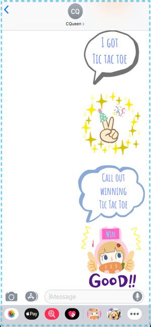 MomentSQ™ Tic-Tac-Toe Stickers(圖6)-速報App