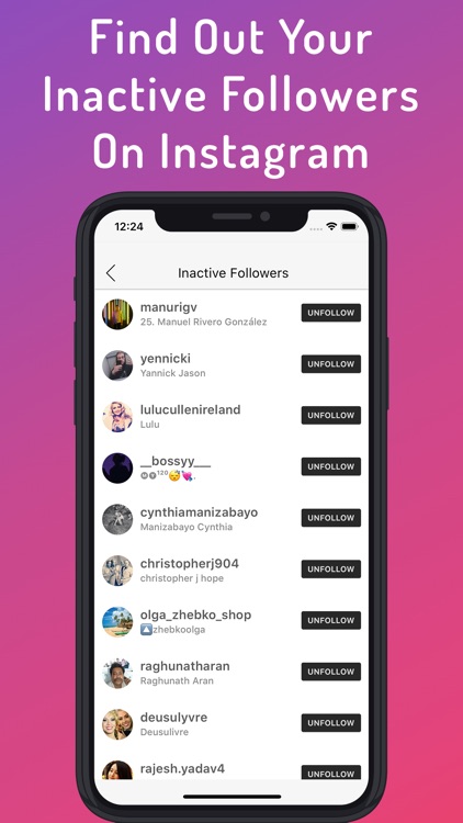 Unfollow For Instagram Mass screenshot-3