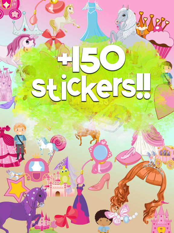 Fairytale Princess Stickers screenshot 2