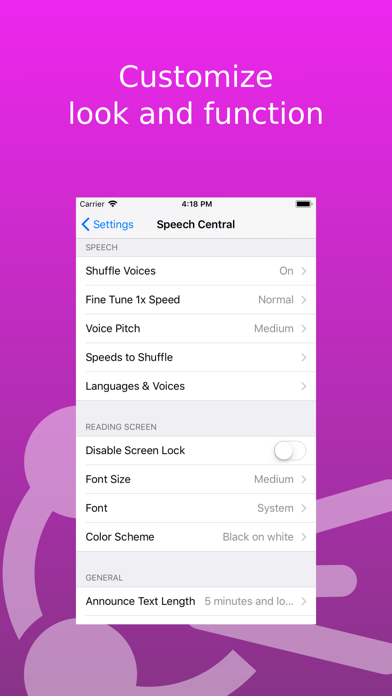 How to cancel & delete Speech Central: School Reader from iphone & ipad 3