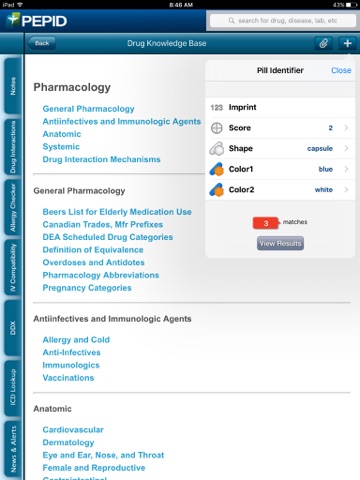 PEPID® for iPad screenshot 2