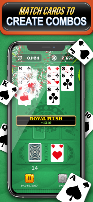 5-Card Solitaire: Match Cards(圖4)-速報App