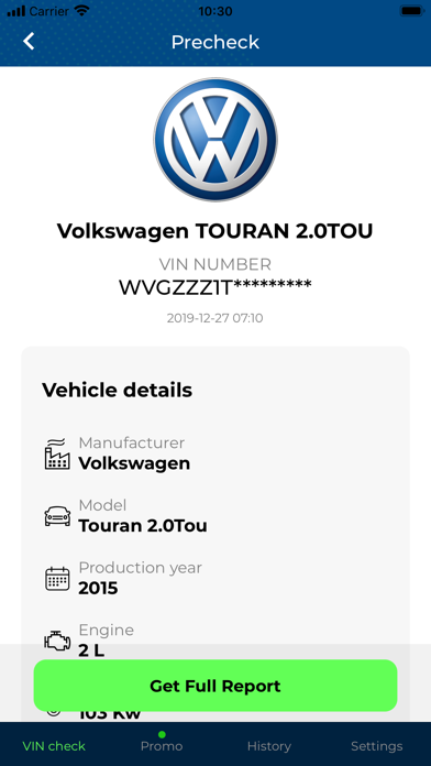 Car History Check: VIN Decoder screenshot 2