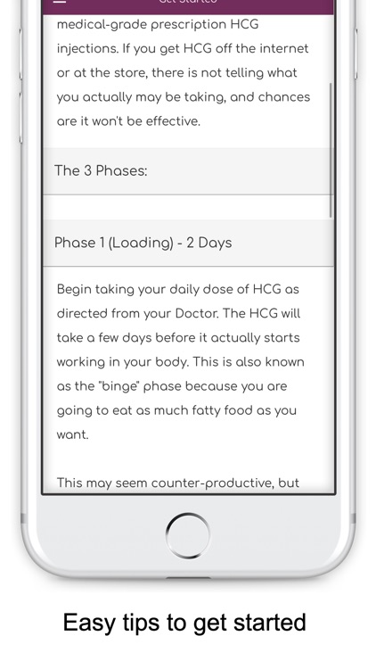 HCG Diet Guide - Weight Loss screenshot-4
