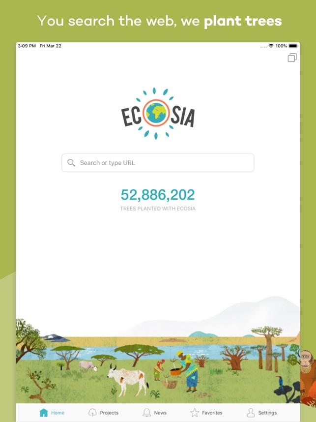 ECOSIA SCARICA