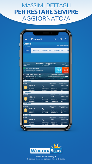Weather Sicily screenshot 2