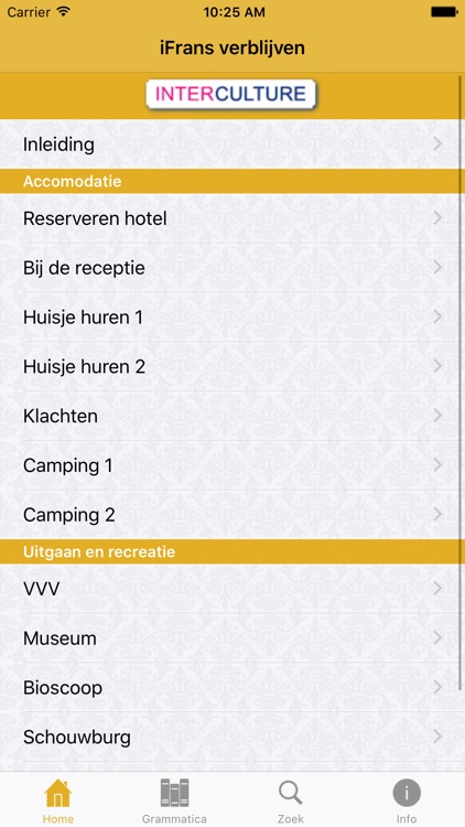 iFrans verblijven taaltrainer