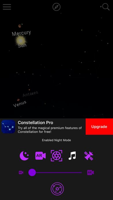 Starry Night Sky Constellation screenshot 3