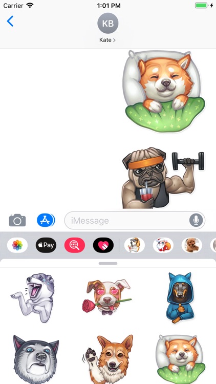 Cool Dogs Sticker Pack screenshot-3