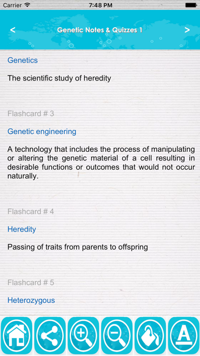 How to cancel & delete Genetic Exam Prep & Test Bank- Flashcards & Terms from iphone & ipad 3