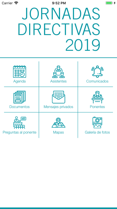 Jornadas Directivas 2019 screenshot 2