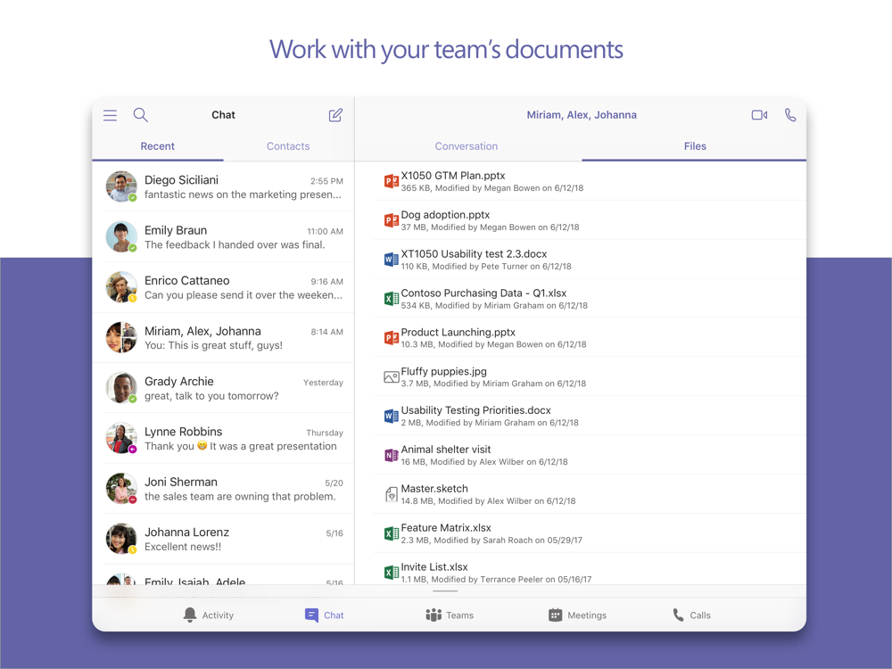 Microsoft Teams App for iPhone Free Download Microsoft