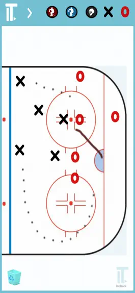 Game screenshot Icetrack Hockey Board hack