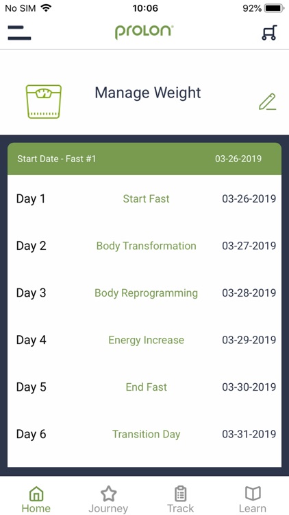 ProLon: Fasting Mimicking Diet screenshot-5