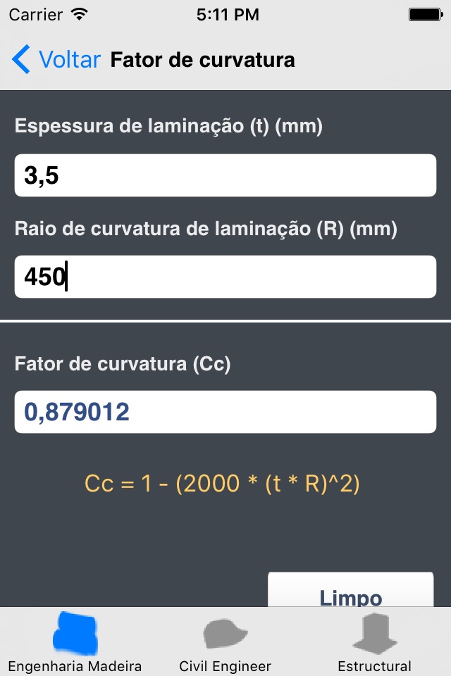 Timber Engineering Calculator screenshot 2