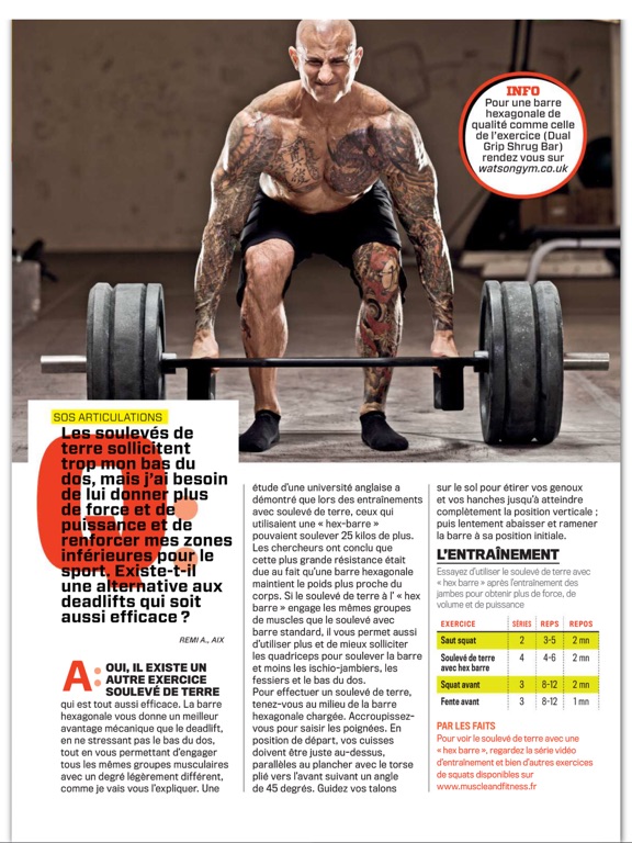 Muscle & Fitness France screenshot 2