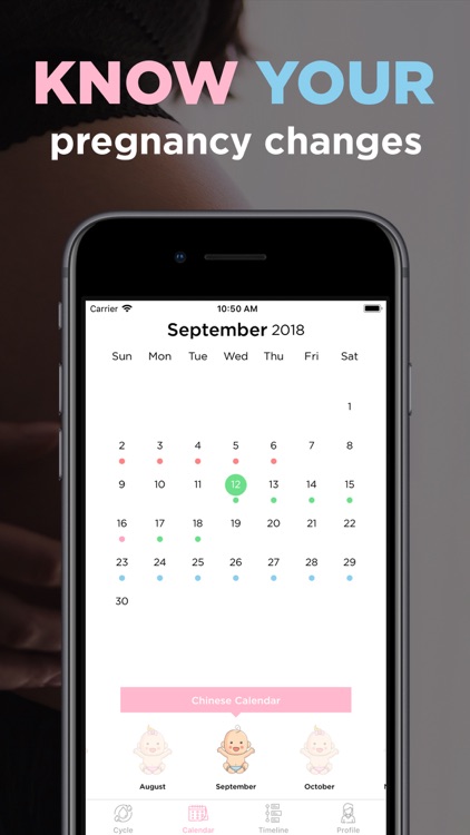 Ovia: Menstral Cycle Tracker
