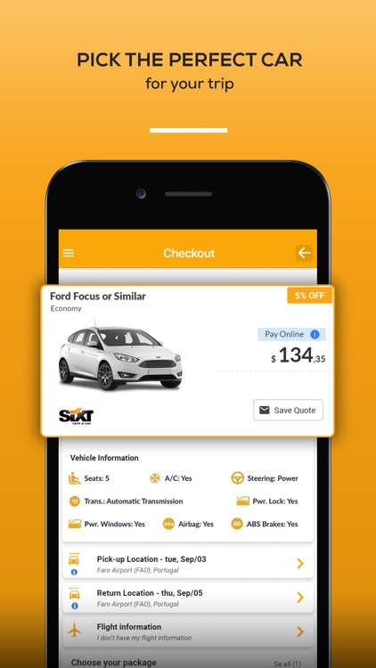 Rentcars.com: Car rental screenshot-3