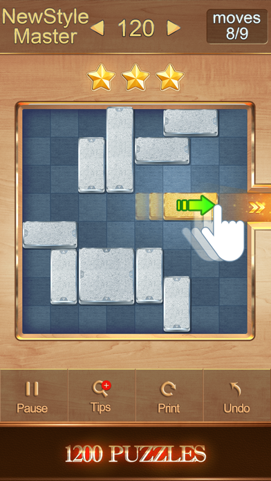 Golden Unblock Puzzle screenshot 2